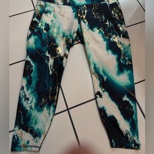 Old Navy Abstract Patterned Leggings XXL